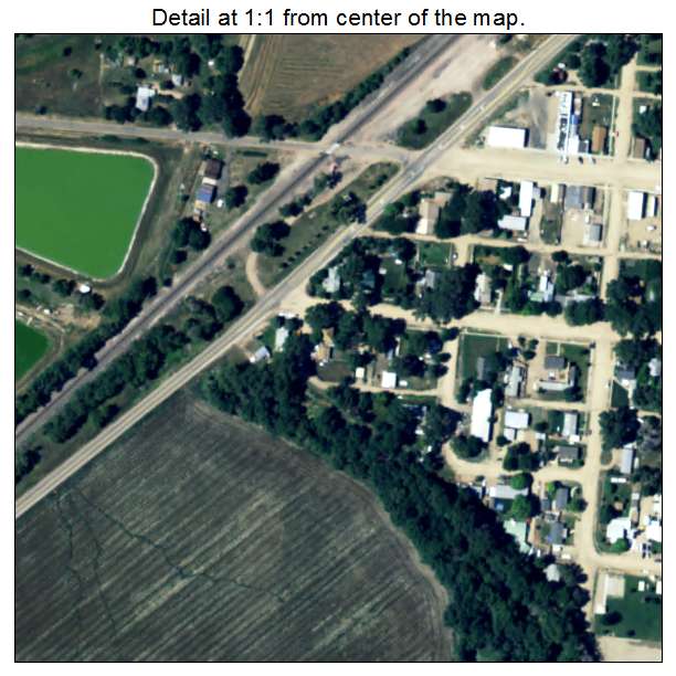 Hillrose, Colorado aerial imagery detail