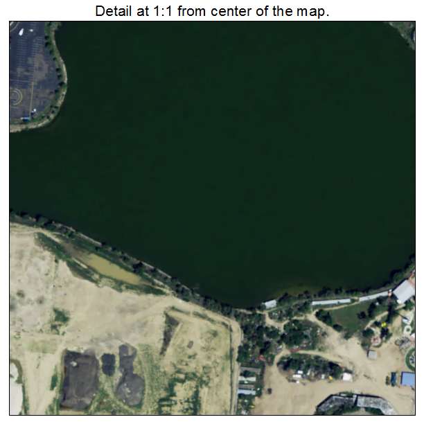 Lakeside, Colorado aerial imagery detail
