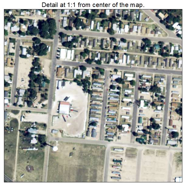 Log Lane Village, Colorado aerial imagery detail