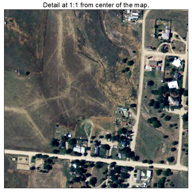 Nunn, Colorado aerial imagery detail