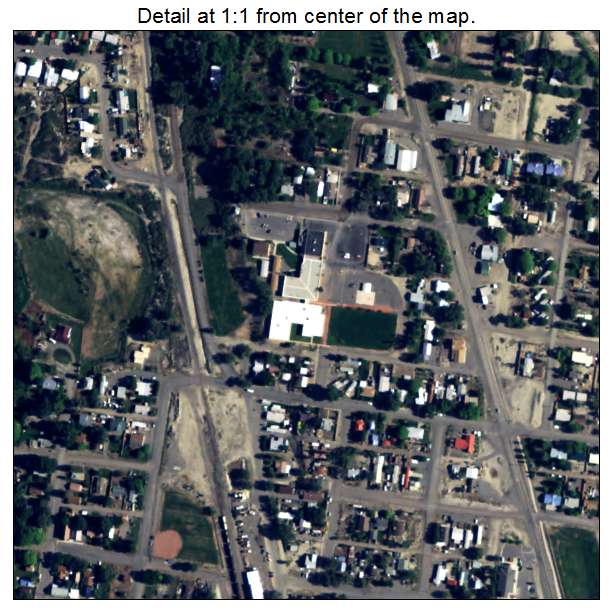 Olathe, Colorado aerial imagery detail