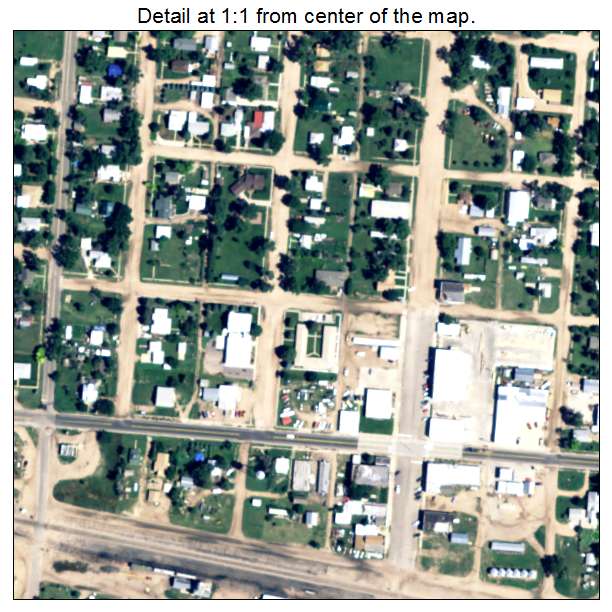 Otis, Colorado aerial imagery detail