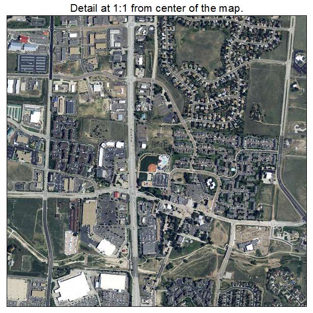 Parker, Colorado aerial imagery detail