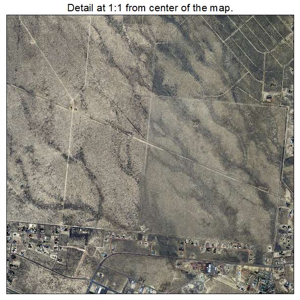 Pueblo West, Colorado aerial imagery detail