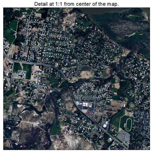 Redlands, Colorado aerial imagery detail