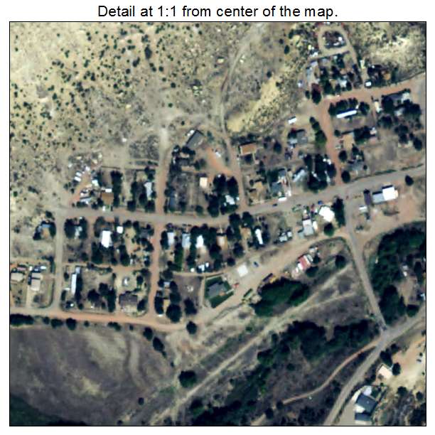 Rockvale, Colorado aerial imagery detail