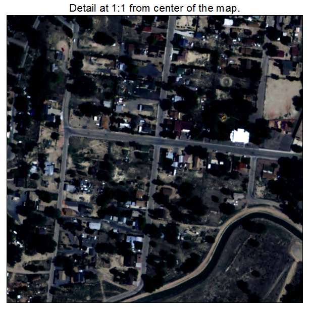 Salt Creek, Colorado aerial imagery detail