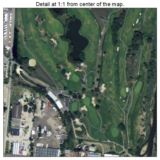Sheridan, Colorado aerial imagery detail