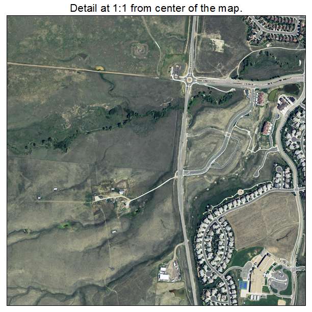 Superior, Colorado aerial imagery detail