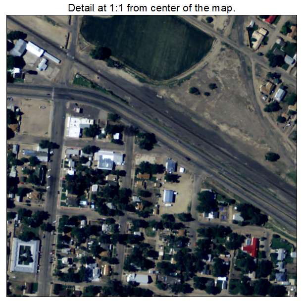 Swink, Colorado aerial imagery detail