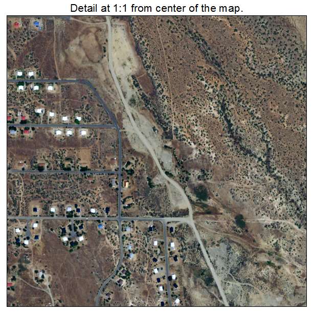 Towaoc, Colorado aerial imagery detail