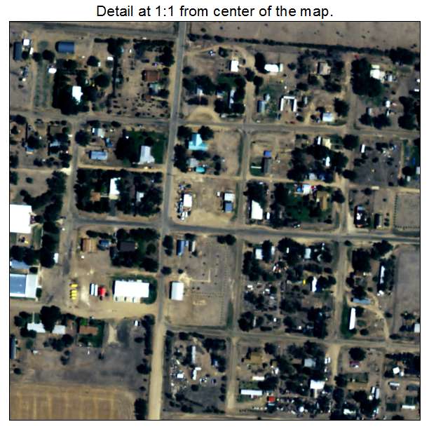 Vilas, Colorado aerial imagery detail