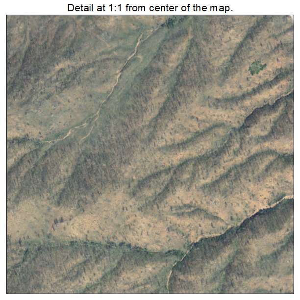 Westcreek, Colorado aerial imagery detail