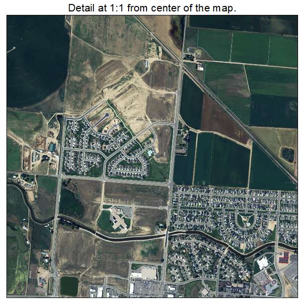 Windsor, Colorado aerial imagery detail