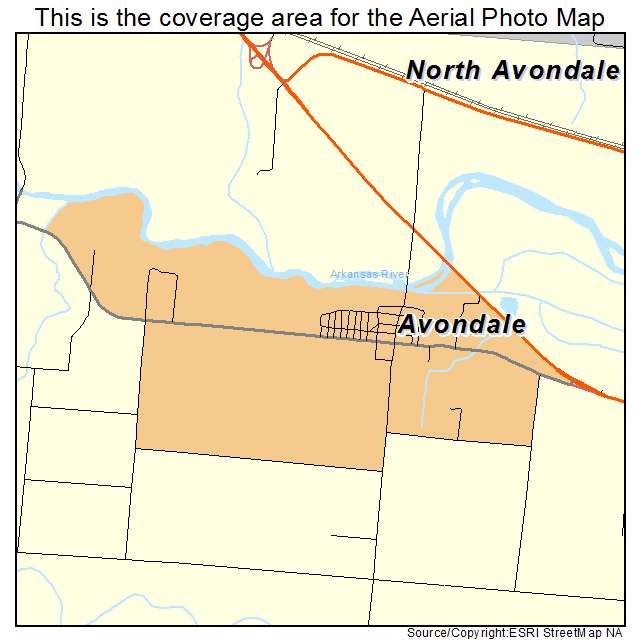 Avondale, CO location map 