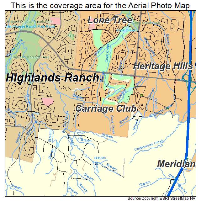 Carriage Club, CO location map 