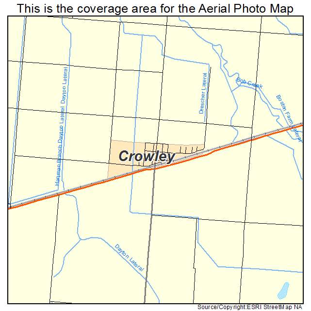 Crowley, CO location map 