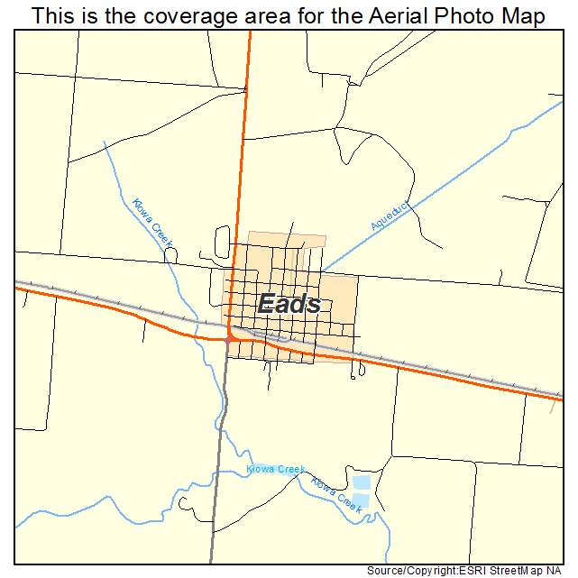 Eads, CO location map 