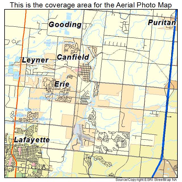 Erie, CO location map 