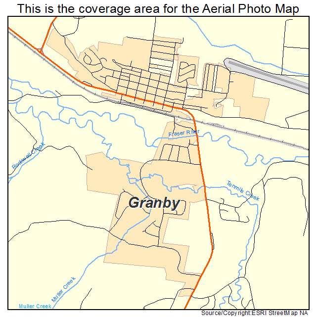 Granby, CO location map 