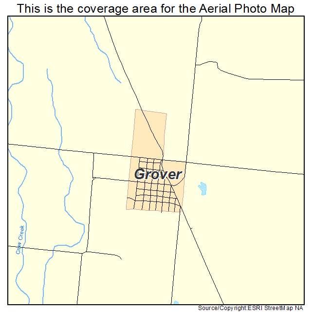 Grover, CO location map 