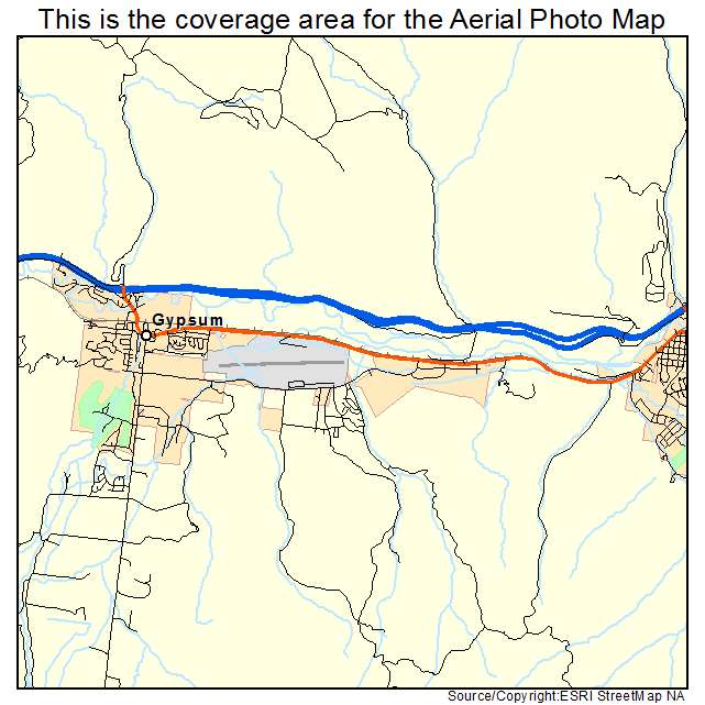 Gypsum, CO location map 