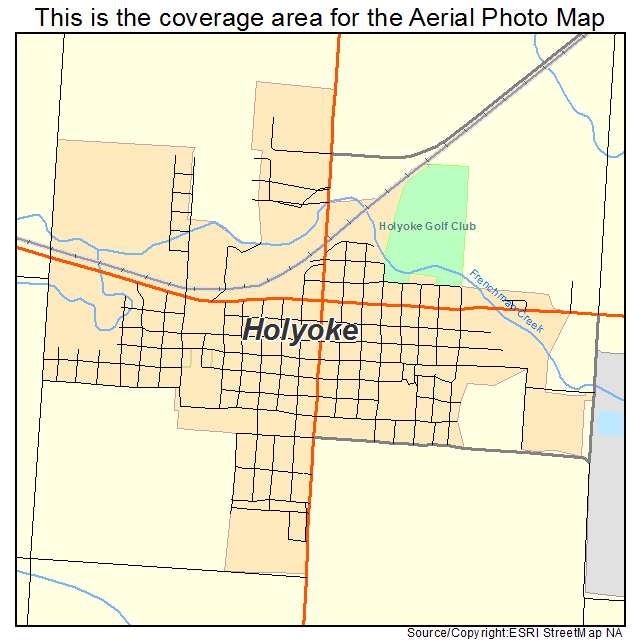 Holyoke, CO location map 