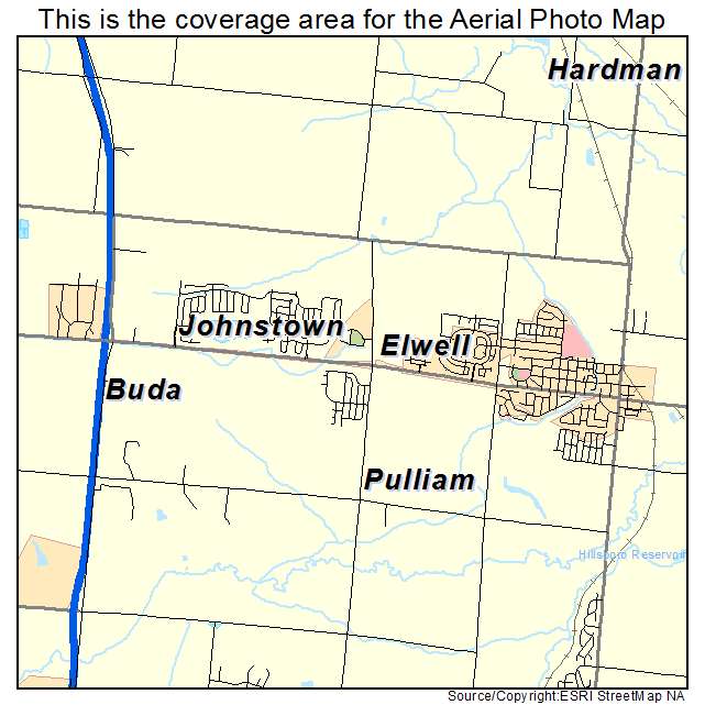 Johnstown, CO location map 