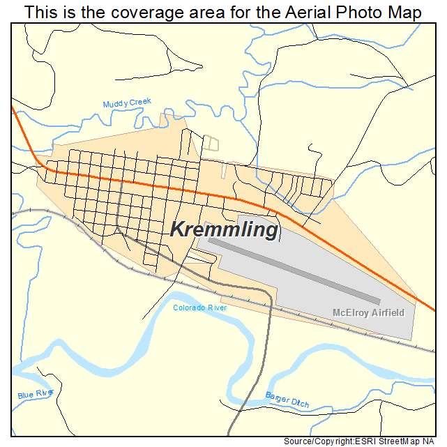 Kremmling, CO location map 