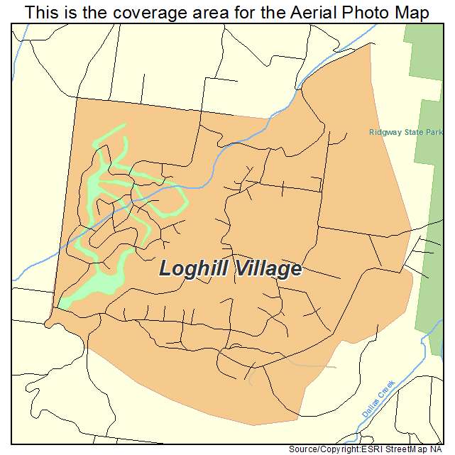 Loghill Village, CO location map 