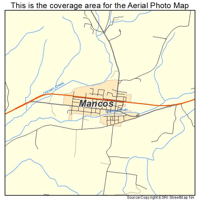 Mancos, CO location map 