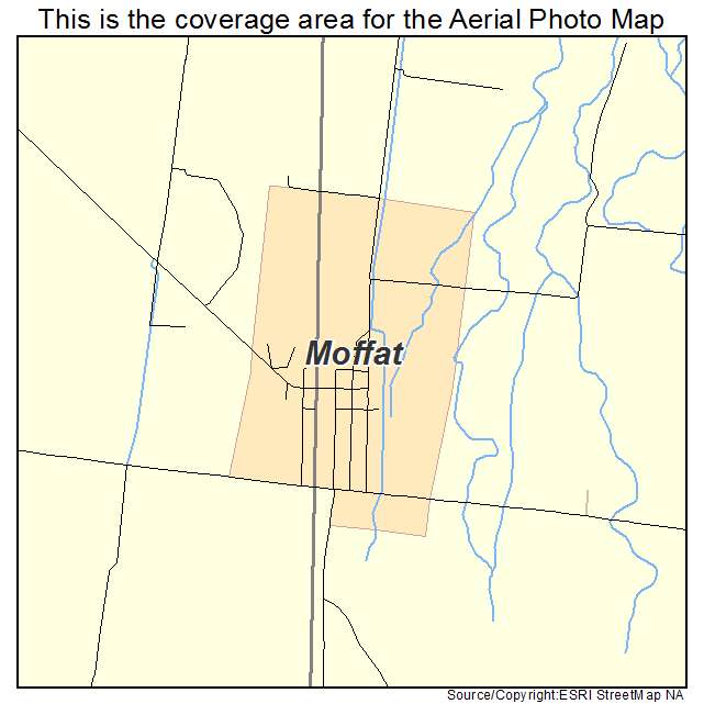 Moffat, CO location map 