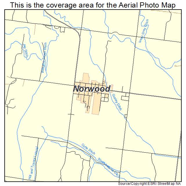 Norwood, CO location map 