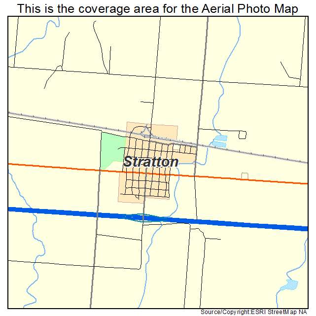 Stratton, CO location map 