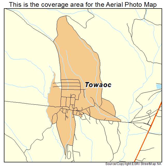 Towaoc, CO location map 