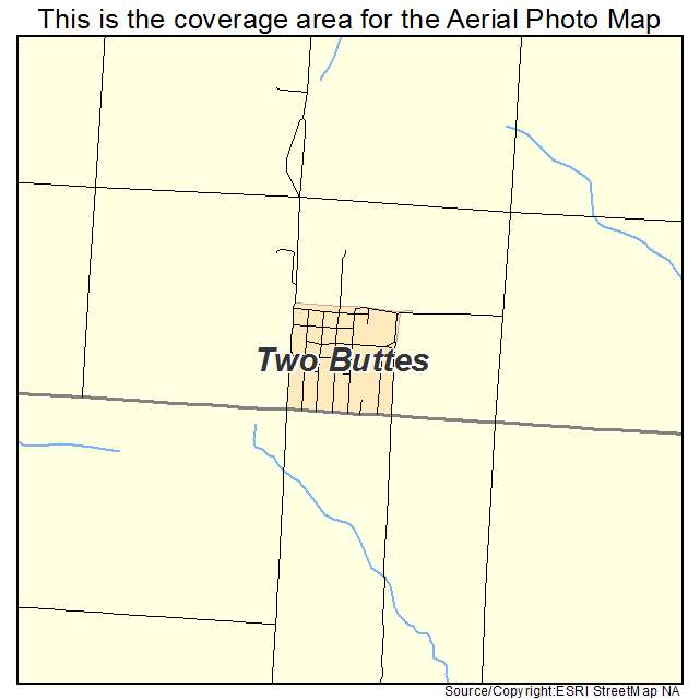 Two Buttes, CO location map 