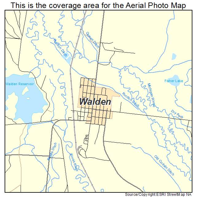 Walden, CO location map 