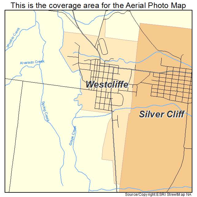 Westcliffe, CO location map 