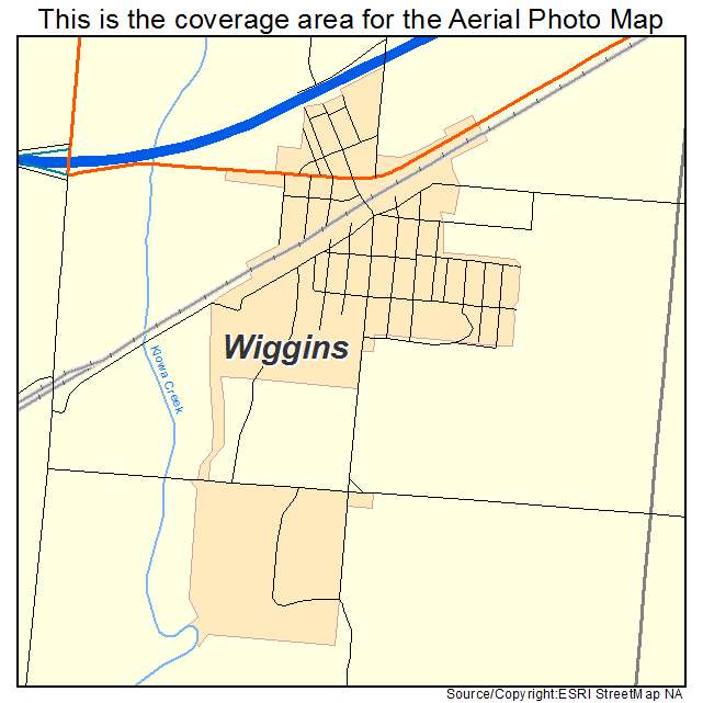 Wiggins, CO location map 