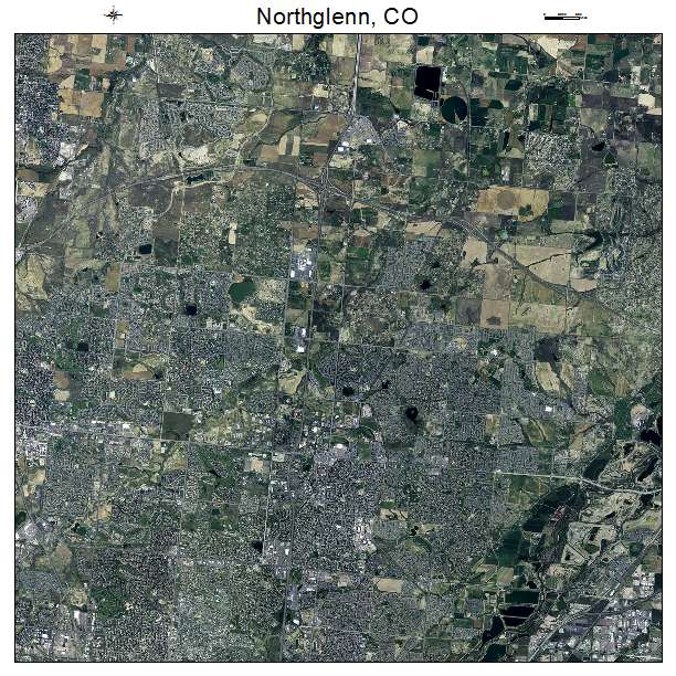 Northglenn, CO air photo map