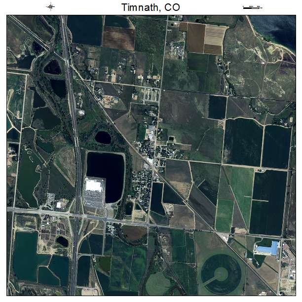 Timnath, CO air photo map