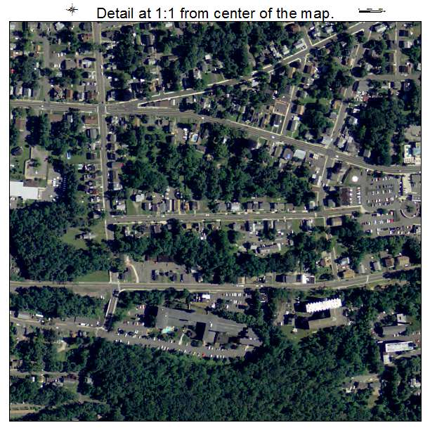 Rockville, Connecticut aerial imagery detail