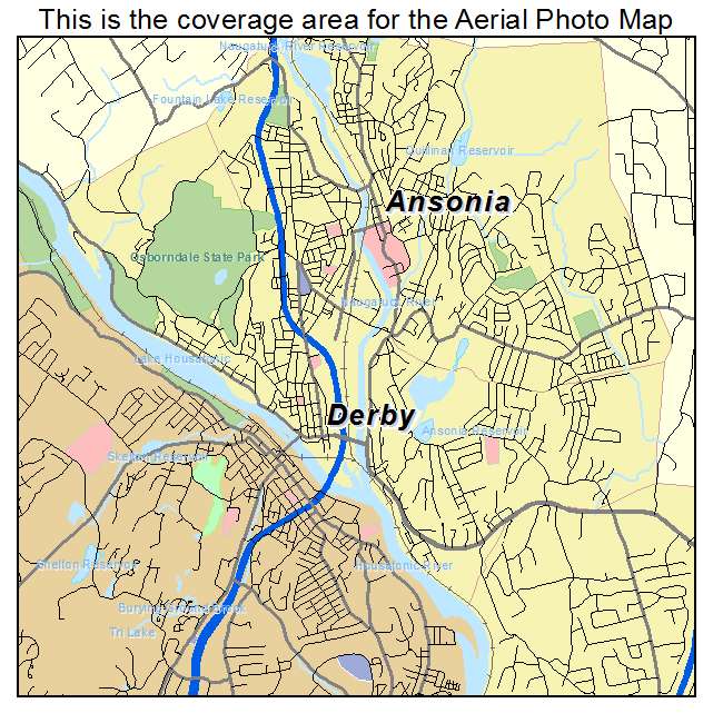 Derby, CT location map 