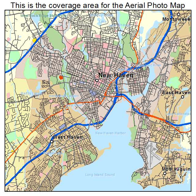 New Haven, CT location map 