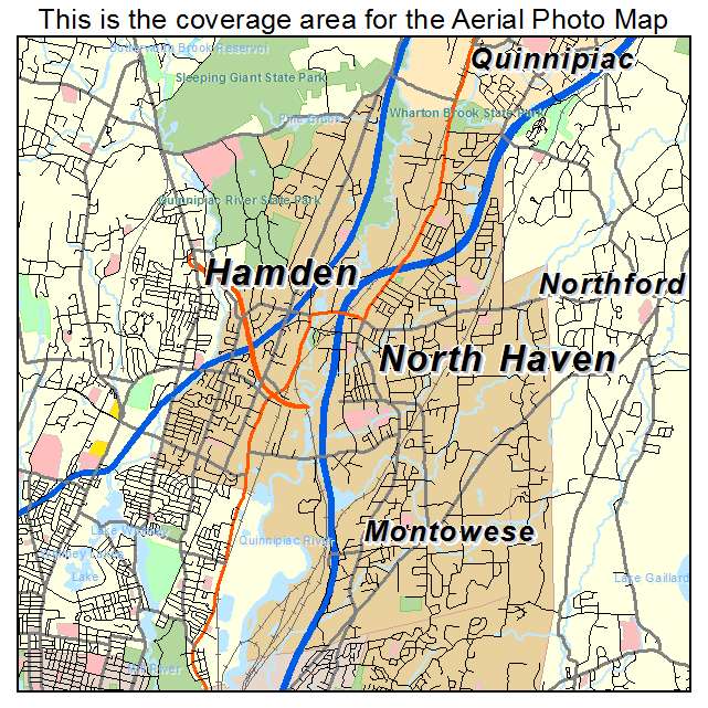North Haven, CT location map 