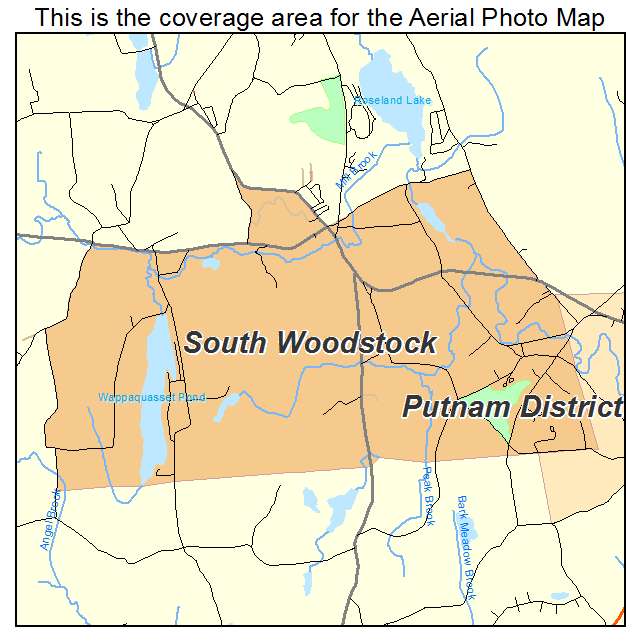 South Woodstock, CT location map 