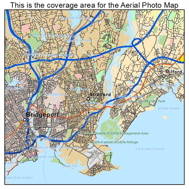 Stratford, CT location map 