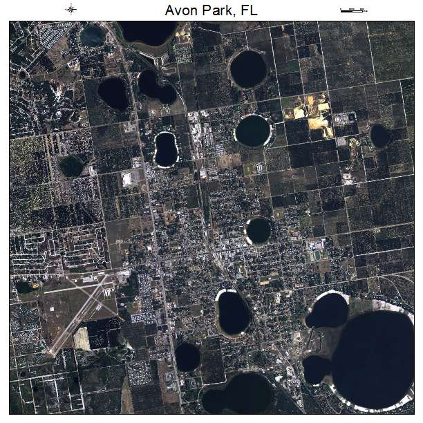 Avon Park, FL air photo map