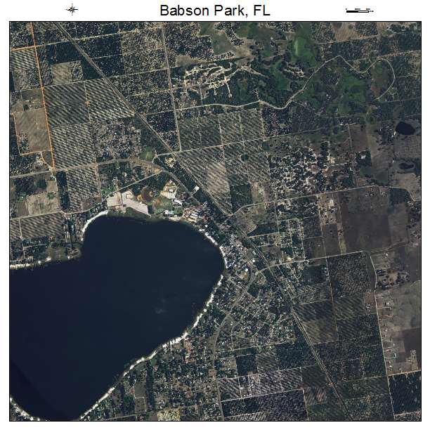 Babson Park, FL air photo map