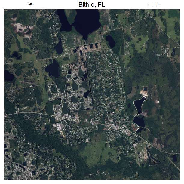 Bithlo, FL air photo map